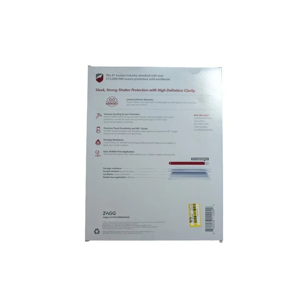 LR ZAGG InvisibleShield Apple iPad 10.2